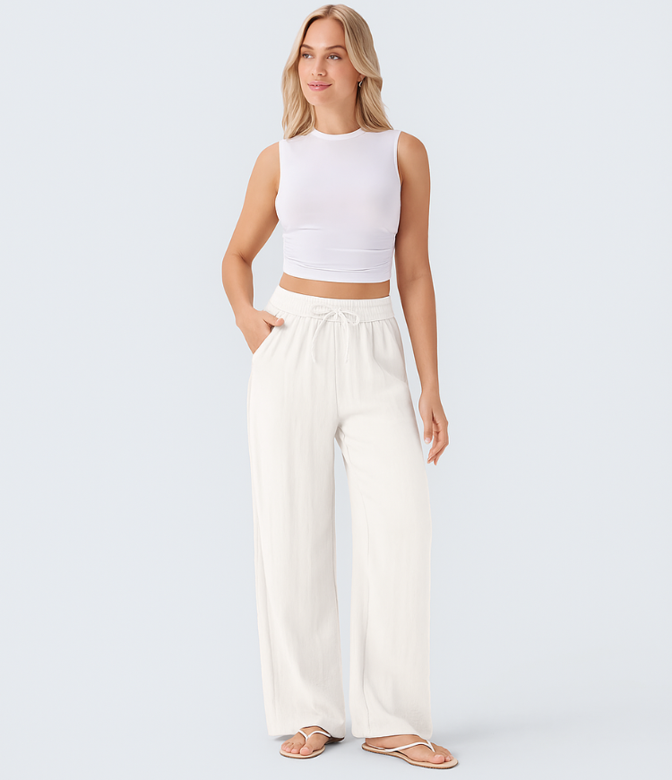 Amy | Relaxed Wide-Leg Trousers