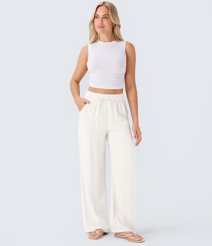 Amy | Relaxed Wide-Leg Trousers