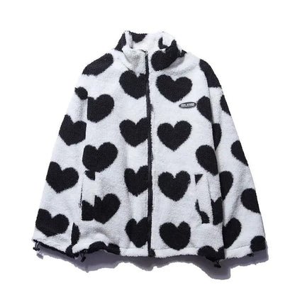 Ava | Reversible Heart Jacket