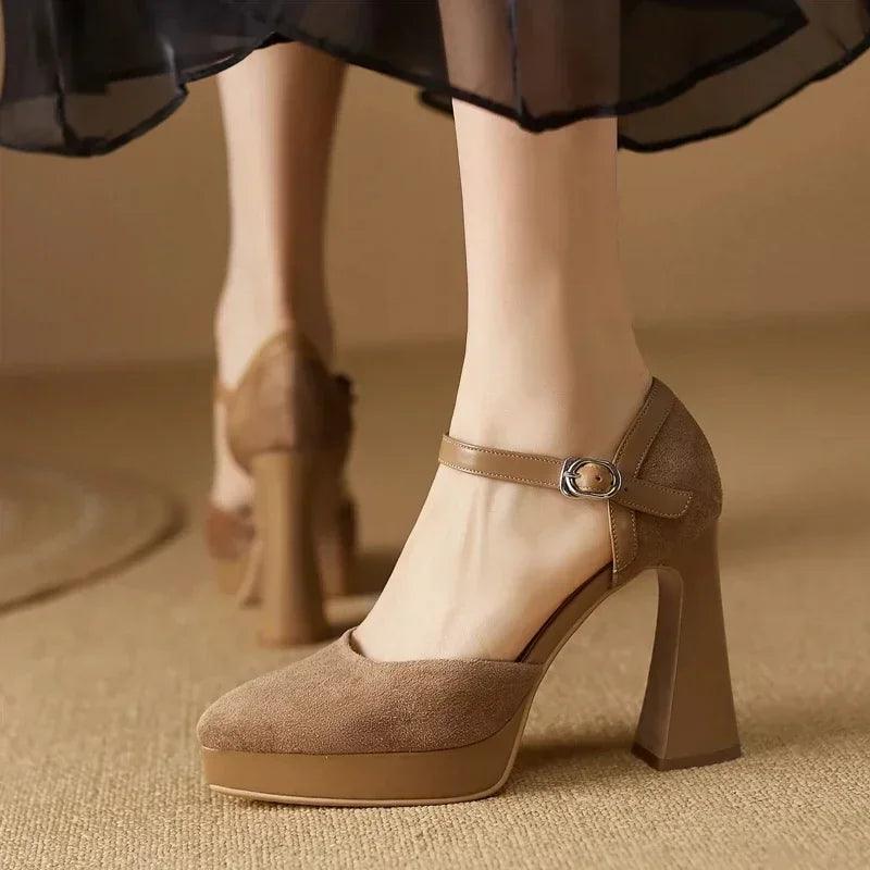 Charlotte - Retro Style Ladies Elegant Dress Pumps