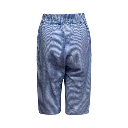 Betsy | Striped Button Shorts