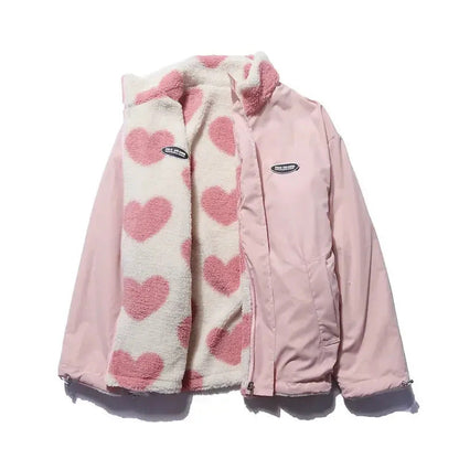 Evelyn™ | Reversible Hearts Jacket