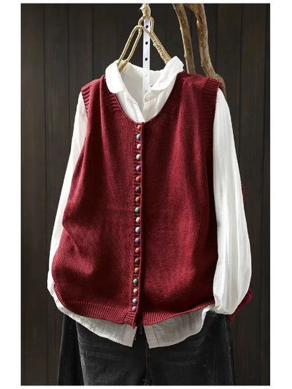 THE ROSALIE | KNIT VEST