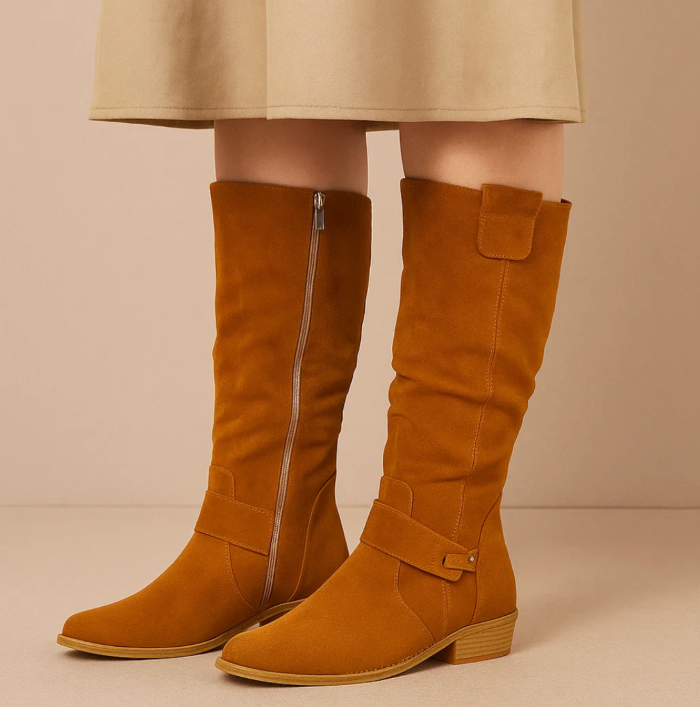 Brynn | Elegant Suede Boots for Every Occasion