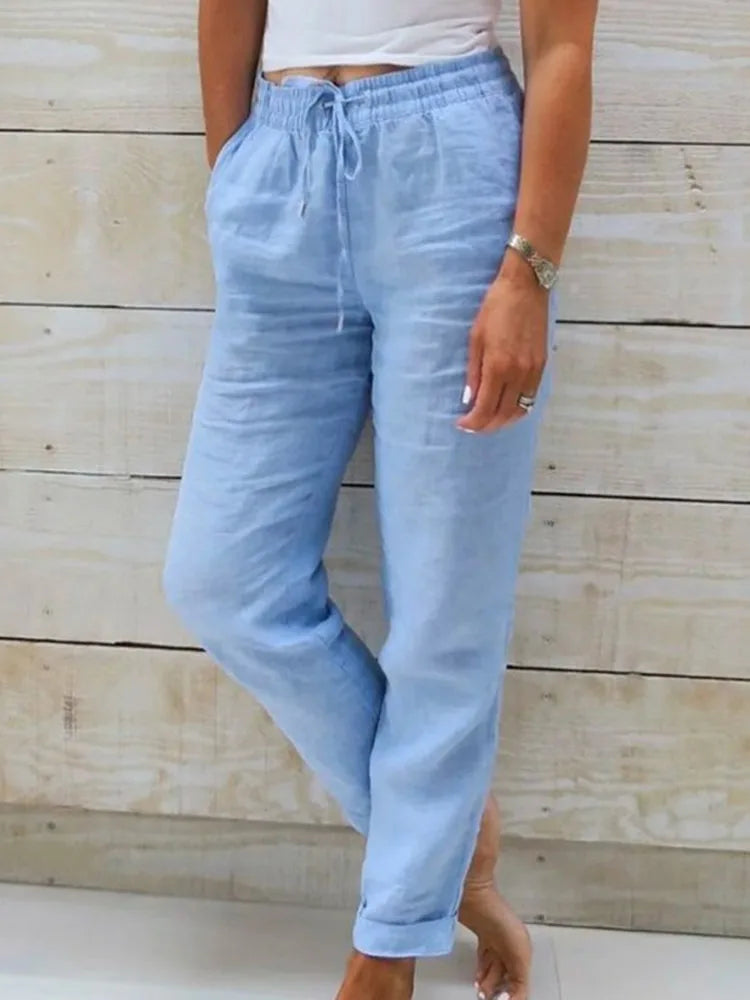 Jane | Relaxed Drawstring Trousers