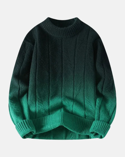 Cascade Ombré Crewneck