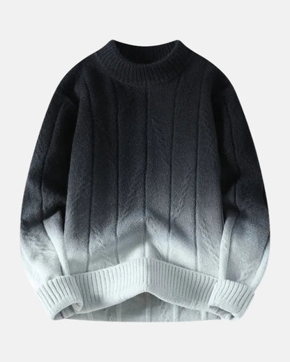 Cascade Ombré Crewneck