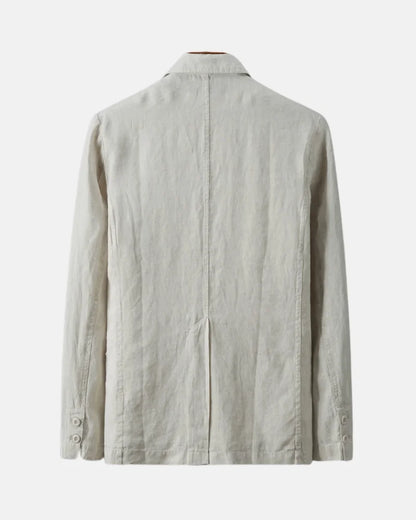 Minimalist Linen Blazer