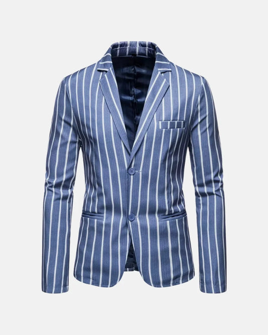 Executive Striped Blazer