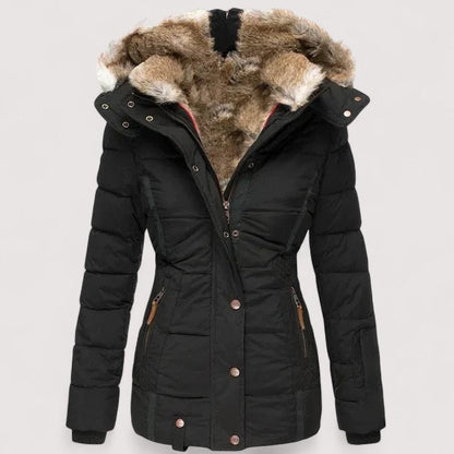 Marylin™ – Warm winter coat with fur lining