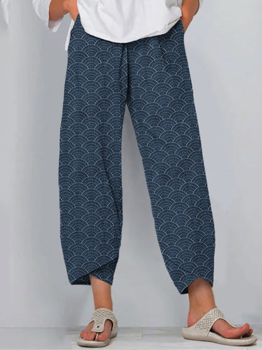 Juliette | Relaxed Printed Trouser