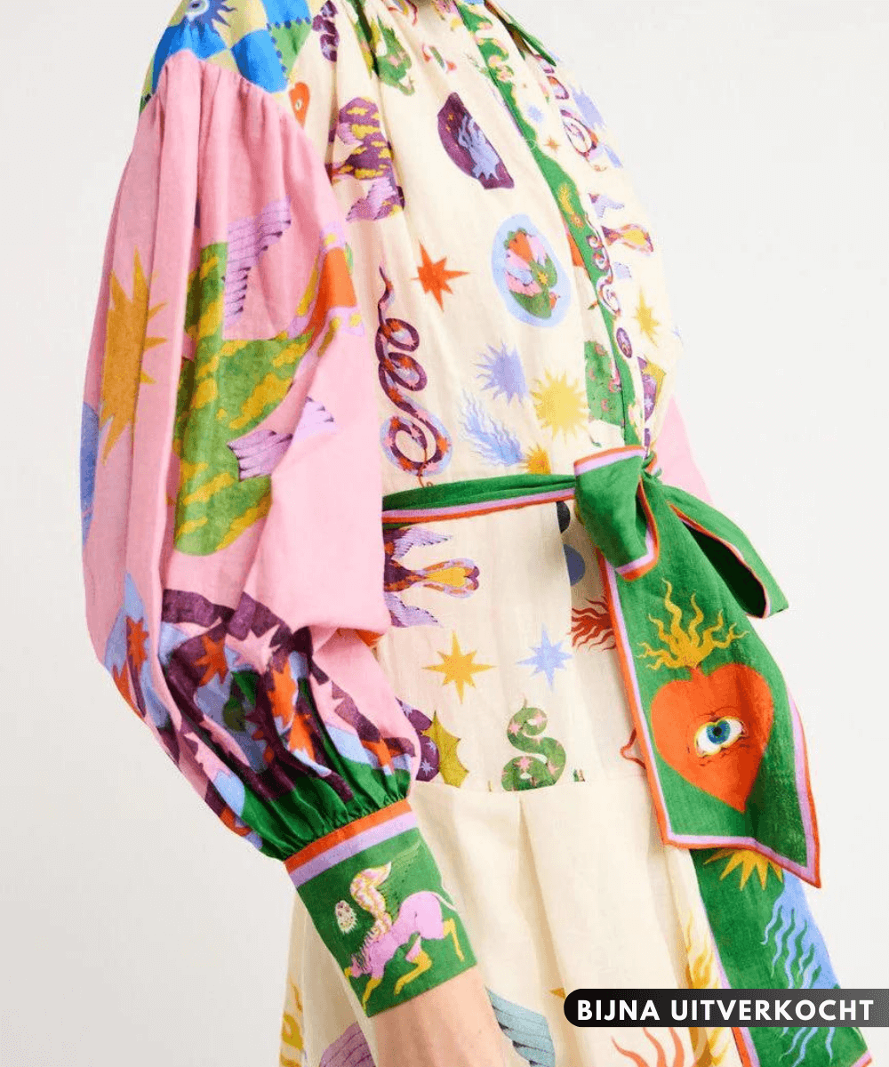 Dorthe™ | Elegant Italian Maxi Dress