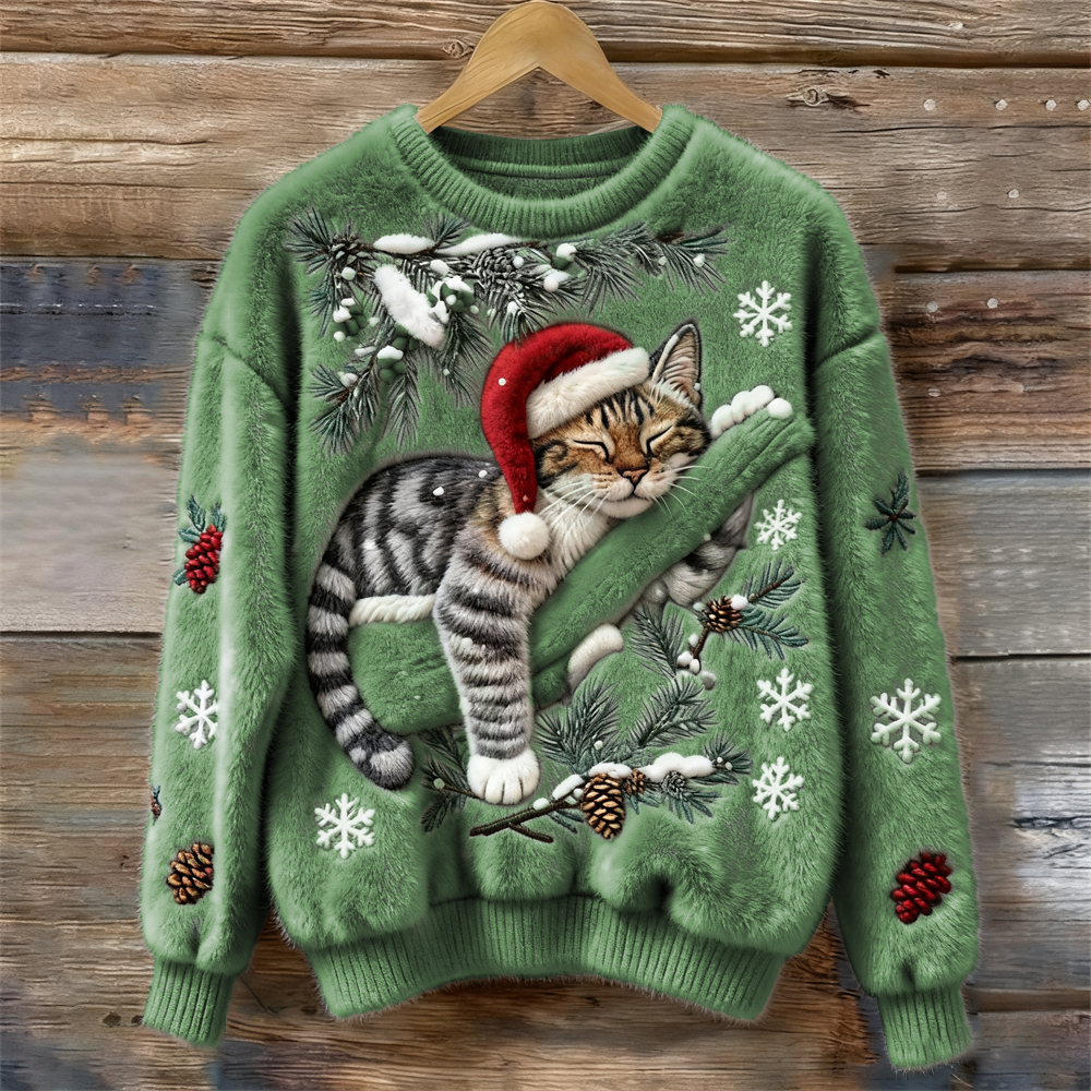Christmas Cat Sweatshirt™