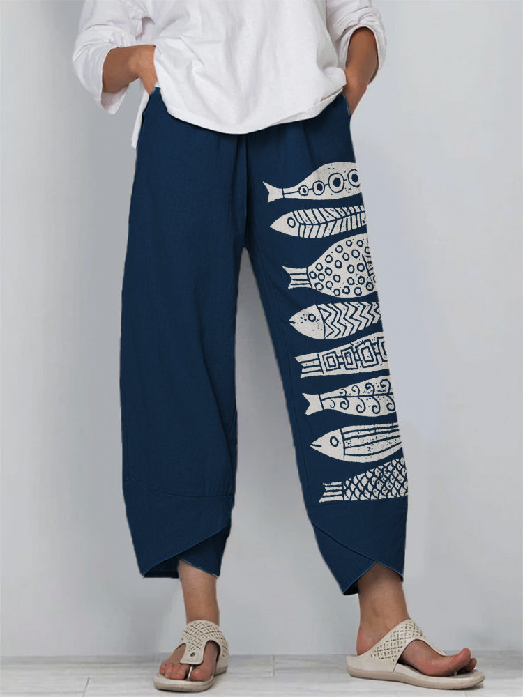 Luisa | Relaxed Printed Trouser