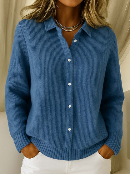 Harper™ | Classic Knitted Button Cardigan