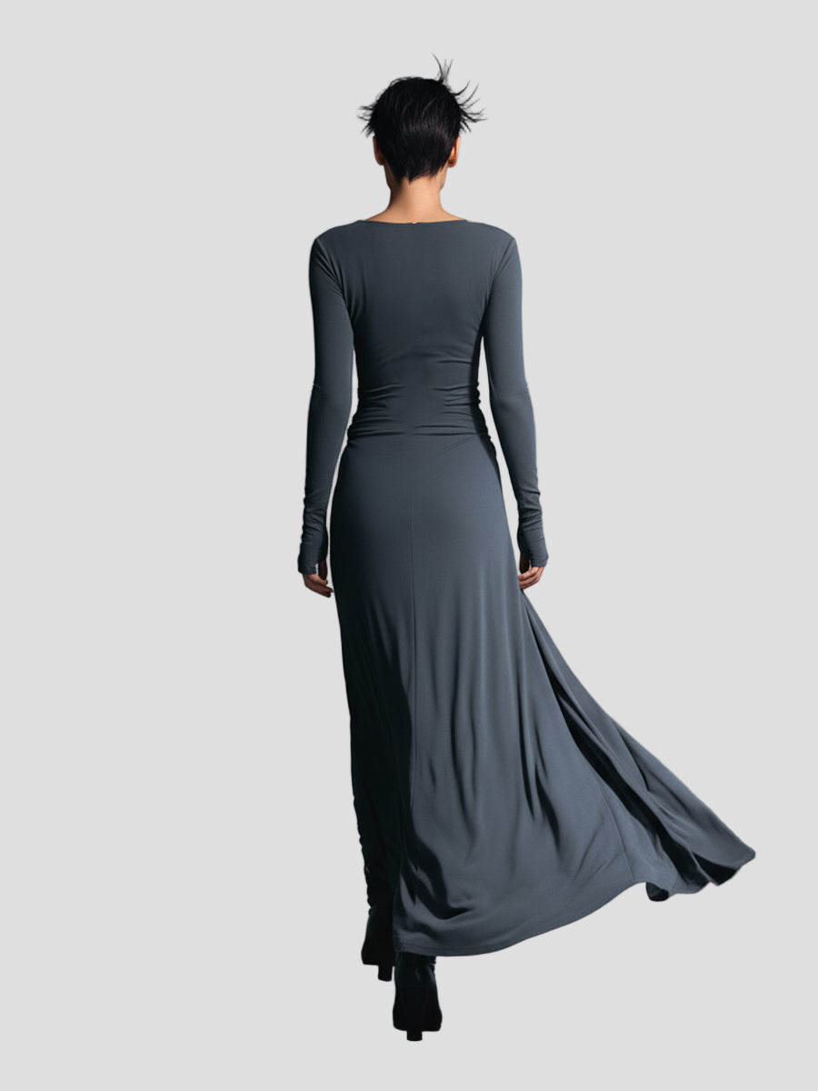 Anna | Elegant Dress with Stretch Fabric and Flattering Detail