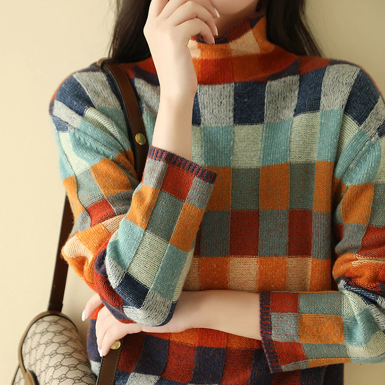 Grace™ | High Neck Travel Sweater