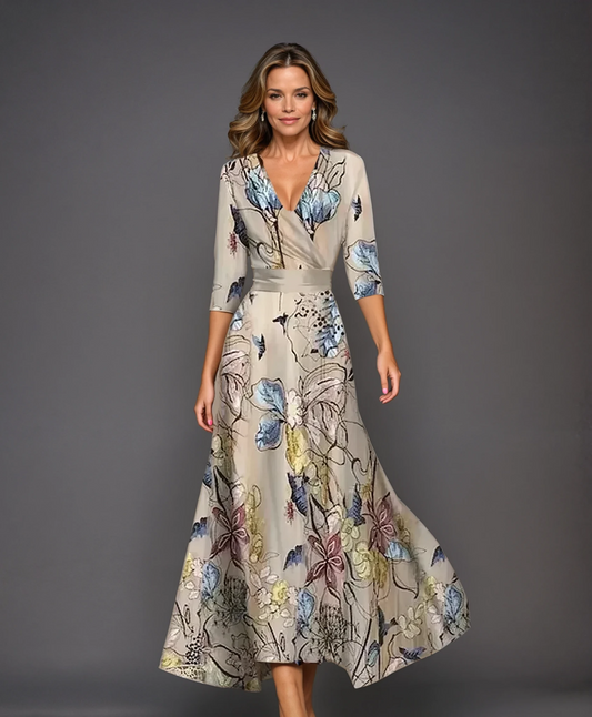 Yssa | Elegant Floral Dress