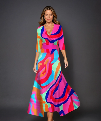 Yssa | Elegant Floral Dress