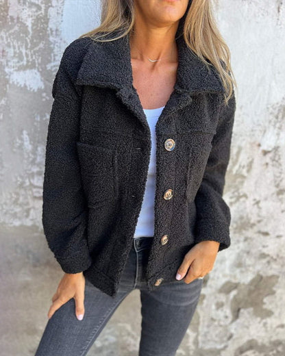 Riley™ | Cozy Button-Up Jacket