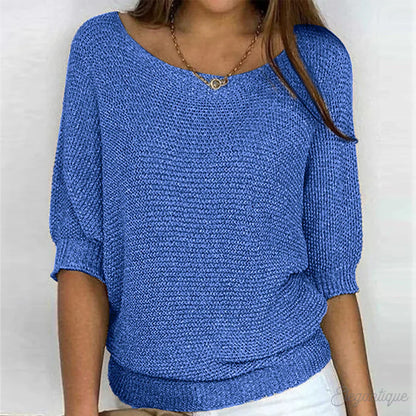 Ava - Elegant Knit Sweater