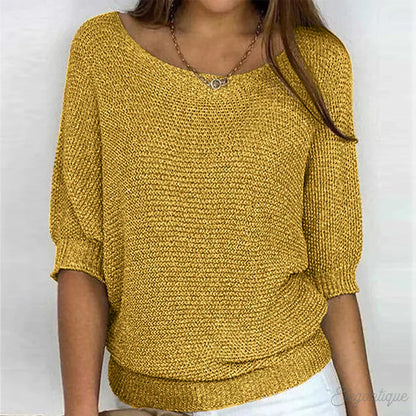 Ava - Elegant Knit Sweater