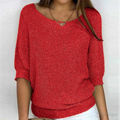 Ava - Elegant Knit Sweater