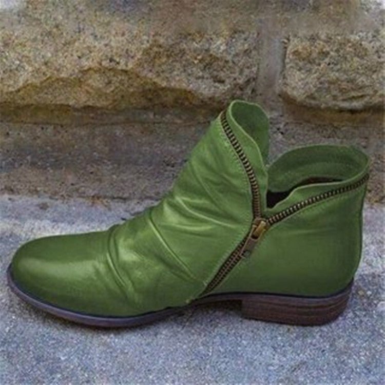 Zipped Everyday Boots