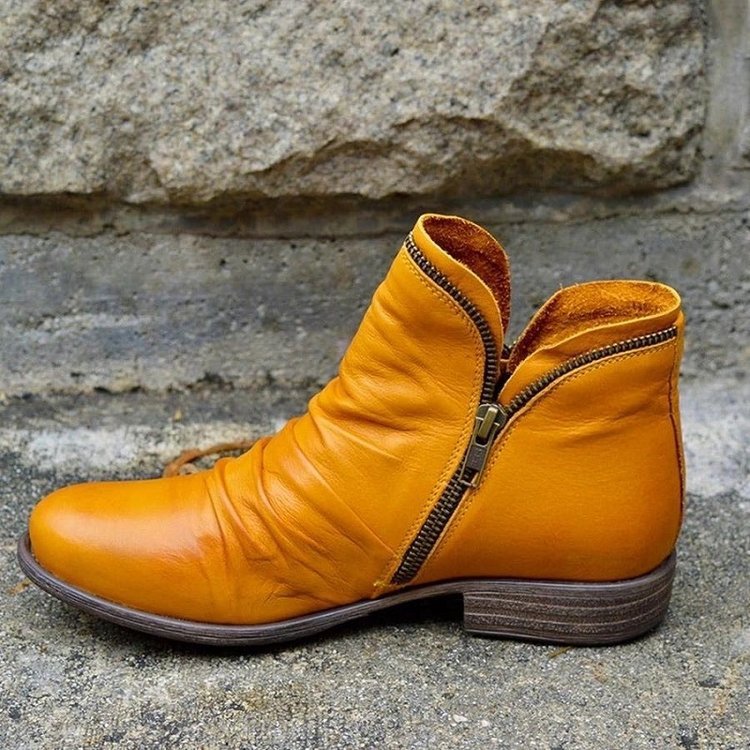 Zipped Everyday Boots