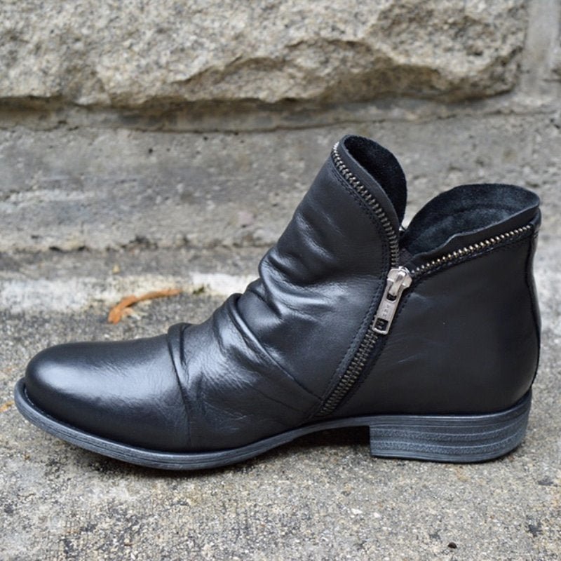 Zipped Everyday Boots