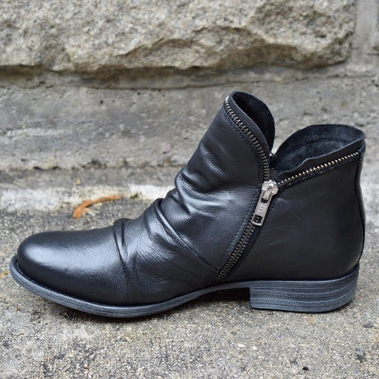 Zipped Everyday Boots