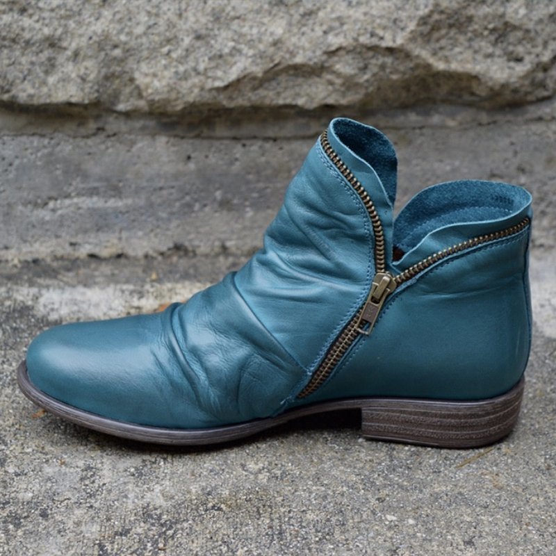 Zipped Everyday Boots
